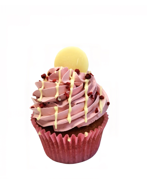 Raspberry Ripple Cupcake