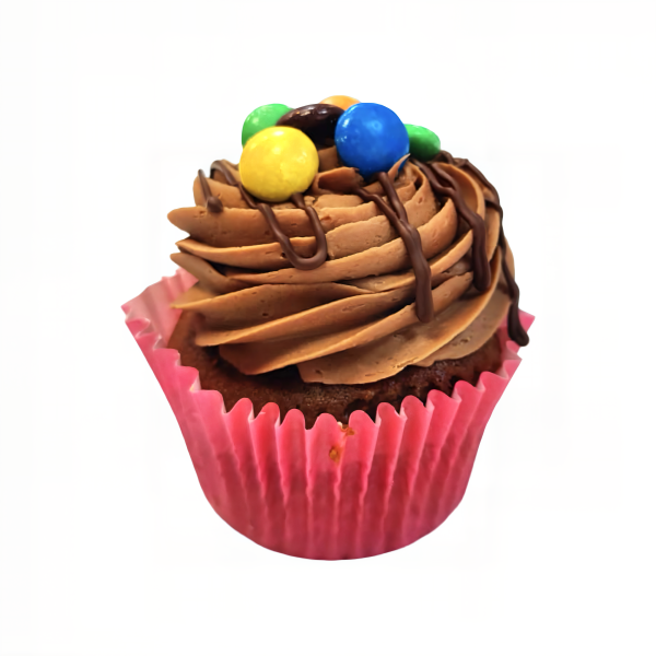 Gluten Free M&M's Cupcake