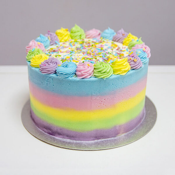 Rainbow Boutique Cake