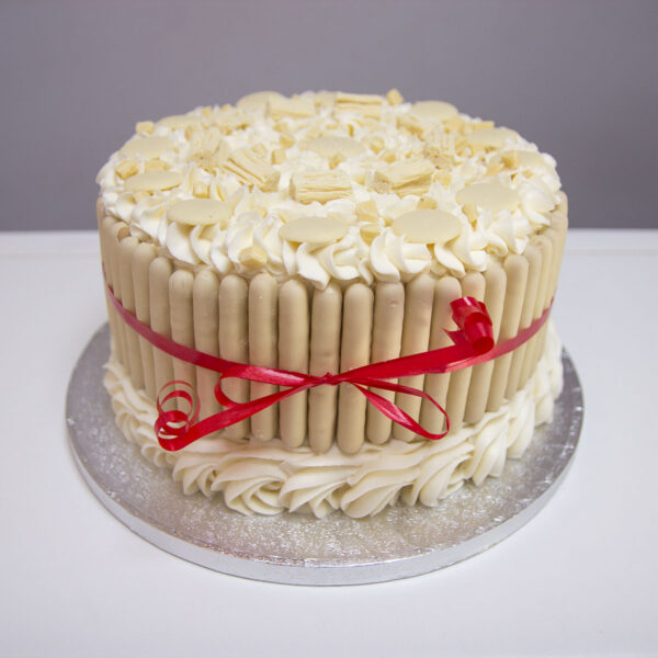 Chocoholic White Cake