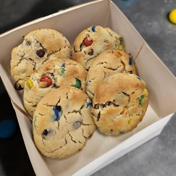 Chocolate M&M's Cookies