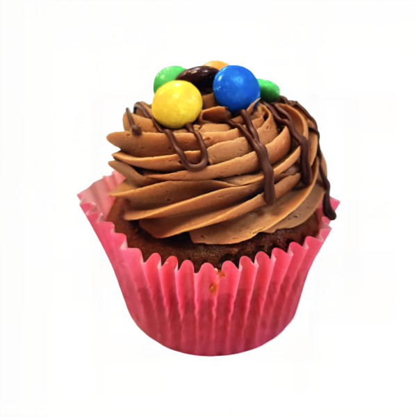 Gluten Free M&M's Cupcake Copy