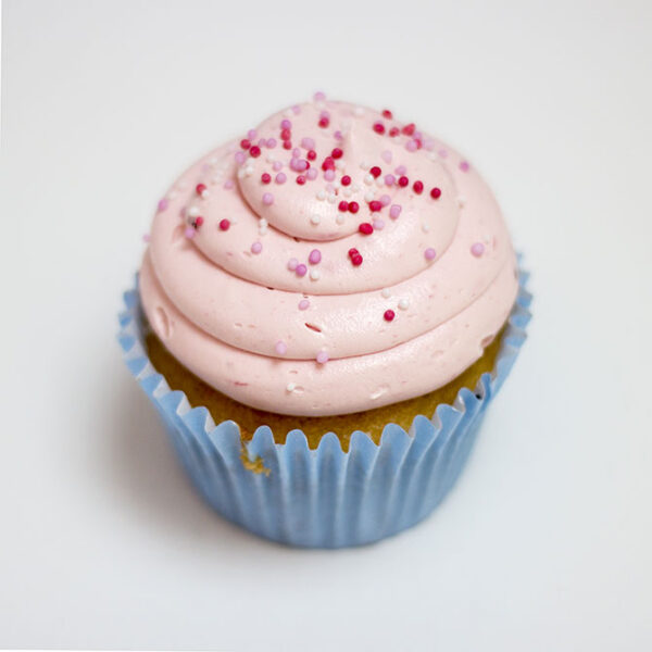 Gluten Free Strawberry Cupcake