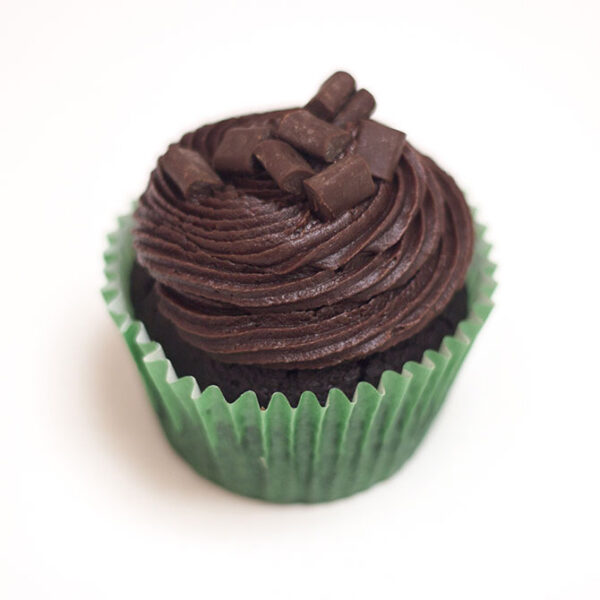 Vegan Double Chocolate Cupcake