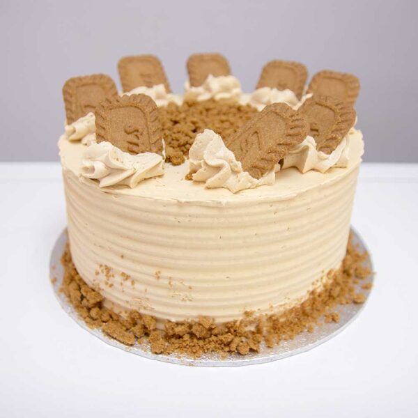 Vegan Lotus Biscoff Cake