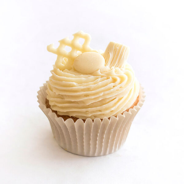 White Chocaholics Cupcake