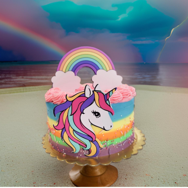 Rainbow and Unicorn Design 1